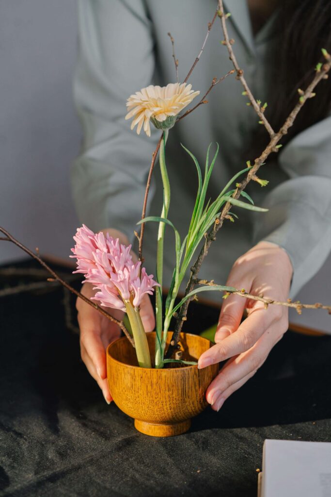 Ikebana Floral Arrangement Type